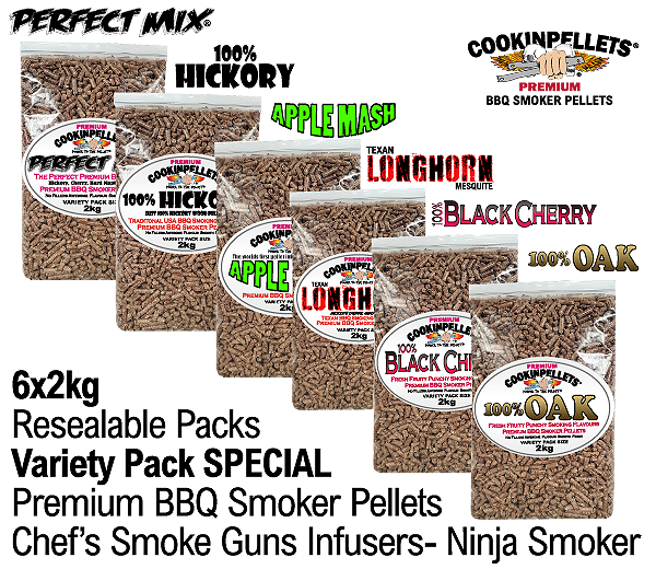 6x2kg Smoker Variety Pack